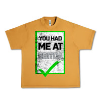 Peanut Butter You Had Me At Ebitda Urban Heavy Tee - Bettercallsaul