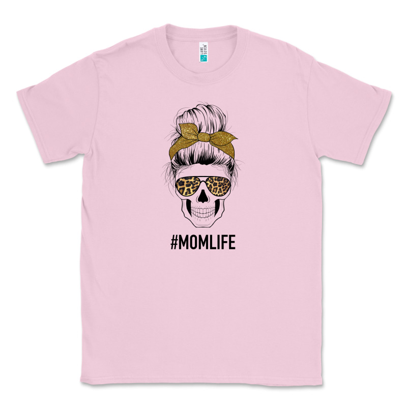 Glitter Patterned Leopard Mom Skull Classic Tee by Bettercallsaul | Teevron