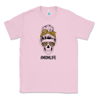 Bubblegum Pink Glitter Patterned Leopard Mom Skull Classic Tee - Bettercallsaul