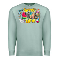 Seafoam summer time Premium Sweatshirt - CowhideDigitalArt
