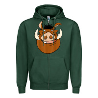 Sports Green Lion518 Zipper Hoodie - tuanDangUi
