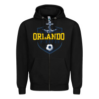 Black Orlando pirates, ball Zipper Hoodie - tuanDangUi