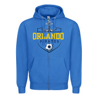 True Royal Orlando pirates, ball Zipper Hoodie - tuanDangUi