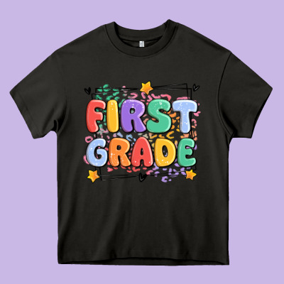 First Grade Heavy Core Tee Designed By Maliassmallbusiness