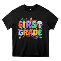 Black first grade Heavy Core Tee - MaliasSmallBusiness