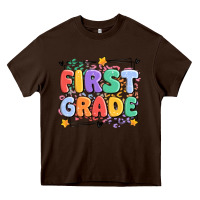 Chocolate Brown first grade Heavy Core Tee - MaliasSmallBusiness