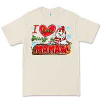 Bone i love being a mamaw Premium Tee - MaliasSmallBusiness