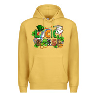 Antique Gold lucky nurse St. Patrick's Day Premium Hoodie - FaDigitalArtStudio