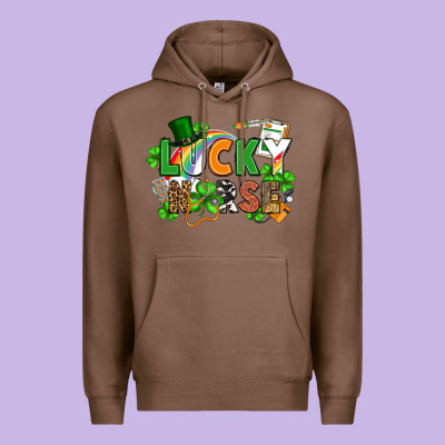 Lucky Nurse St. Patrick's Day Premium Hoodie Designed By Fadigitalartstudio