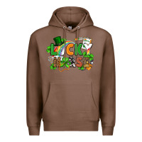 Chestnut lucky nurse St. Patrick's Day Premium Hoodie - FaDigitalArtStudio