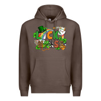 Coffee lucky nurse St. Patrick's Day Premium Hoodie - FaDigitalArtStudio