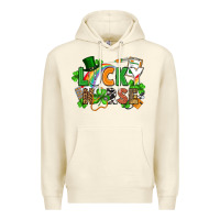 Sandshell lucky nurse St. Patrick's Day Premium Hoodie - FaDigitalArtStudio