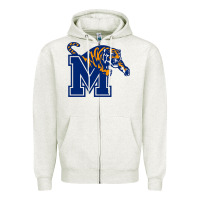 Oatmeal Heather memphis (1) Zipper Hoodie - tuanDangUi