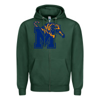 Sports Green memphis (1) Zipper Hoodie - tuanDangUi