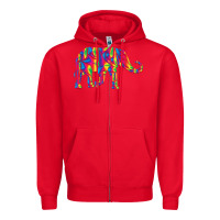 Red Elephant1687 Zipper Hoodie - tuanDangUi