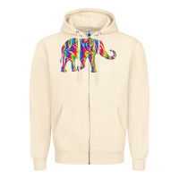 Sandshell Elephant1687 Zipper Hoodie - tuanDangUi