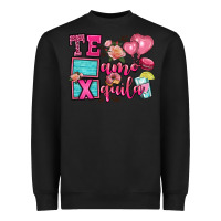 Black te amo te quila Heavyweight Sweatshirt - OliviaCreatesArt