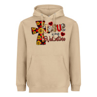 Jesus Is My Valentine Cross Heavyweight Hoodie | Teevron
