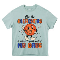 Arona on the bleachers is where i spend most of my days Heavy Core Tee - MaliasSmallBusiness