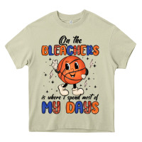 Mossy on the bleachers is where i spend most of my days Heavy Core Tee - MaliasSmallBusiness