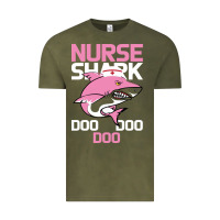 Vintage Olive Nurse Shark Doo Doo Doo Vintage Tee - Bettercallsaul