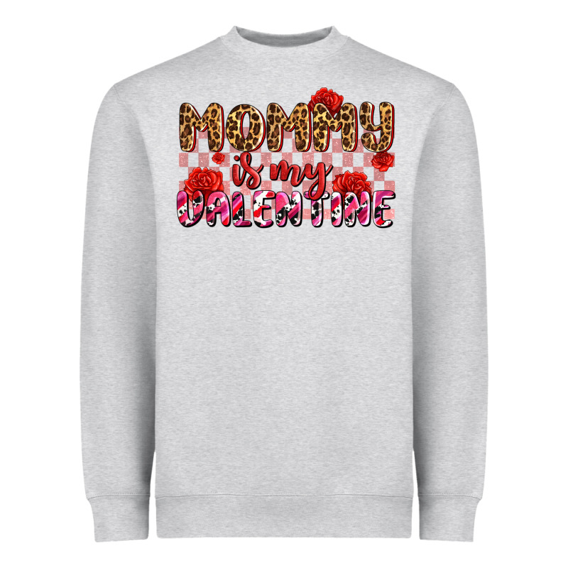 Mommy Is My Valentine Olıvıa Heavyweight Sweatshirt by OliviaCreatesArt | Teevron