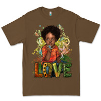 Cacao black afro boy love Premium Tee - NancyCooperArtShop