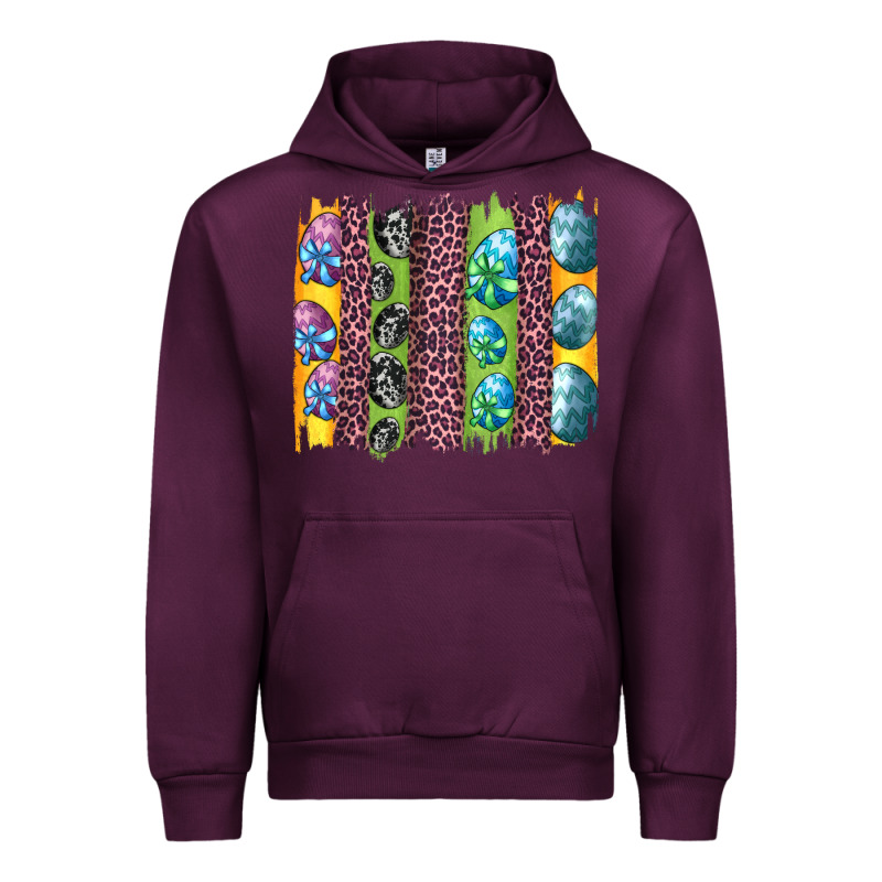Easter Eggs And Leopard Brushstrokes Urban Hoodie by Artiststas | Teevron
