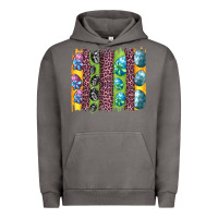 Pigment Tornado easter eggs and leopard brushstrokes Urban Hoodie - Artiststas