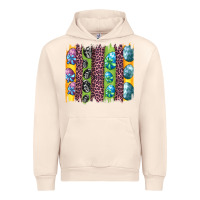 Sandshell easter eggs and leopard brushstrokes Urban Hoodie - Artiststas