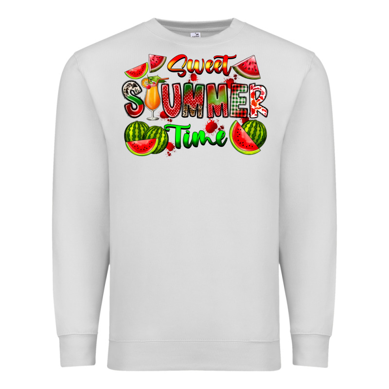 Summer Time Premium Sweatshirt by CowhideDigitalArt | Teevron
