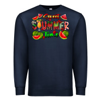 Navy summer time Premium Sweatshirt - CowhideDigitalArt
