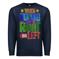 Navy motivational direction quote Premium Sweatshirt - tuanDangUi
