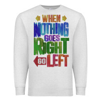 Oatmeal Heather motivational direction quote Premium Sweatshirt - tuanDangUi