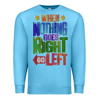 Ocean Blue motivational direction quote Premium Sweatshirt - tuanDangUi