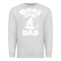 Dove Grey Reel Cool Dad fathers day fishing adventure Premium Sweatshirt - tuanDangUi