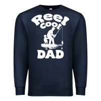 Navy Reel Cool Dad fathers day fishing adventure Premium Sweatshirt - tuanDangUi