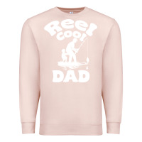 Pale Pink Reel Cool Dad fathers day fishing adventure Premium Sweatshirt - tuanDangUi