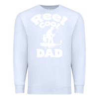 White Reel Cool Dad fathers day fishing adventure Premium Sweatshirt - tuanDangUi
