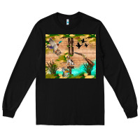 Black hunting life Long Sleeve Tee - TumblerDesignByShophia