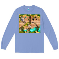 Colony Blue hunting life Long Sleeve Tee - TumblerDesignByShophia