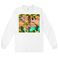 White hunting life Long Sleeve Tee - TumblerDesignByShophia
