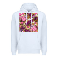 White mom coffee cups with leopard seamless pattern bbs Premium Hoodie - BundleAndBundleShop