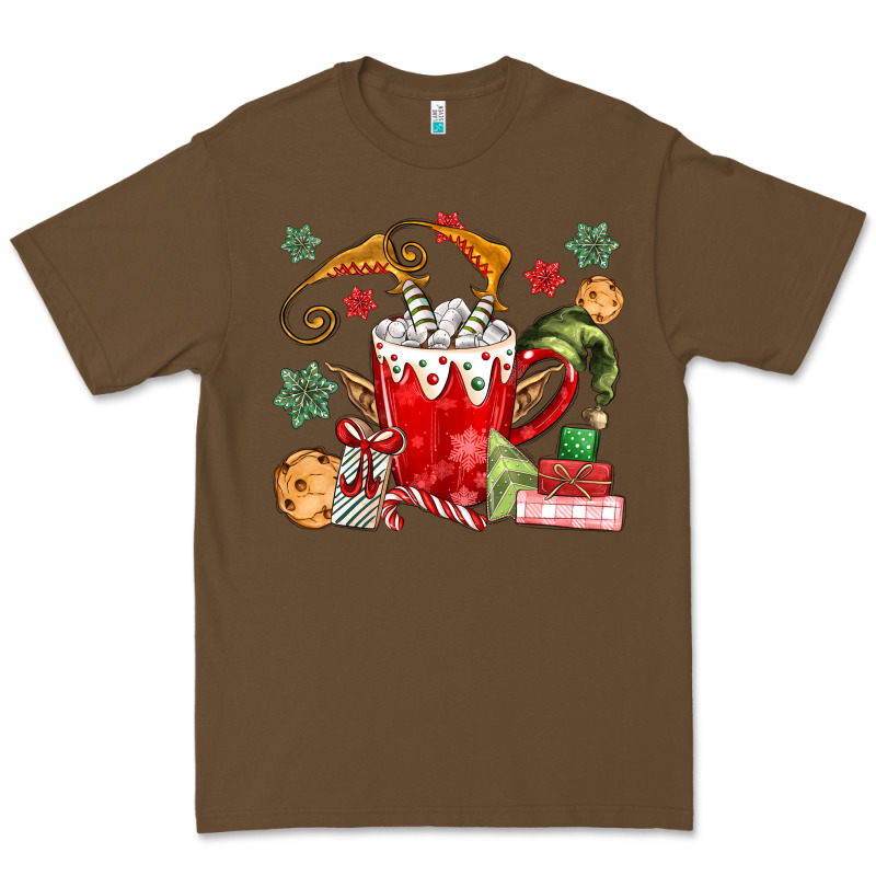 Cup Of Chocolate And Cookies Premium Tee by MaliasSmallBusiness | Teevron