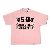 Salmon 50 Birthday Rock Urban Heavy Tee - Bettercallsaul