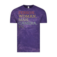 Cloud Purple Person Woman Man Camera Tv Vintage Tee - Bettercallsaul