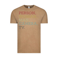 Vintage Coffee Person Woman Man Camera Tv Vintage Tee - Bettercallsaul