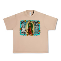 Burro Gemstone our lady of Guadalupe Urban Heavy Tee - JahusDesignShop