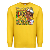 Lemon unapologetically pretty black educated nurse Premium Sweatshirt - CowhideDigitalArt