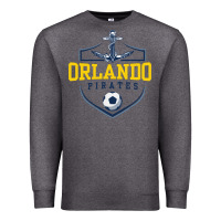 Charcoal Heather Orlando pirates, ball Premium Sweatshirt - tuanDangUi